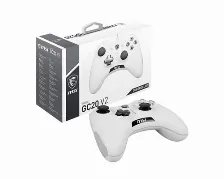 Control Gamer Msi Force Gc20 V2 White, Usb 2.0, Windows, Android 4.1 Y Superior, Blanco